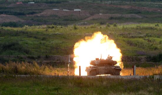 World Tank Biathlon Championship. Individual race