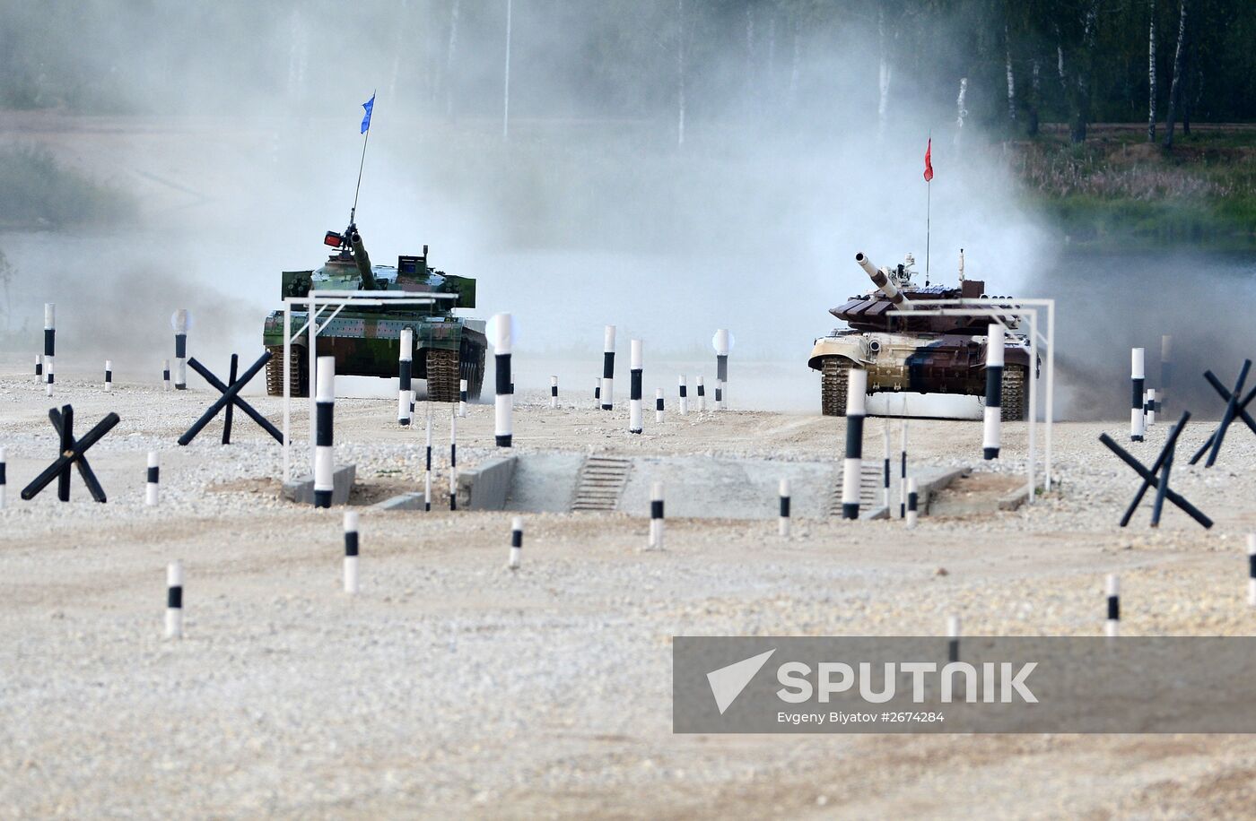 World Tank Biathlon Championship. Individual race