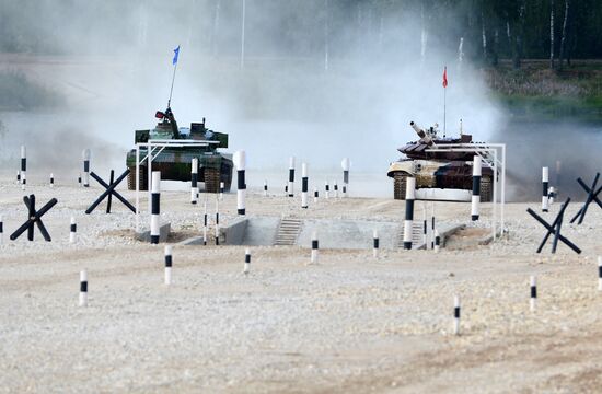 World Tank Biathlon Championship. Individual race