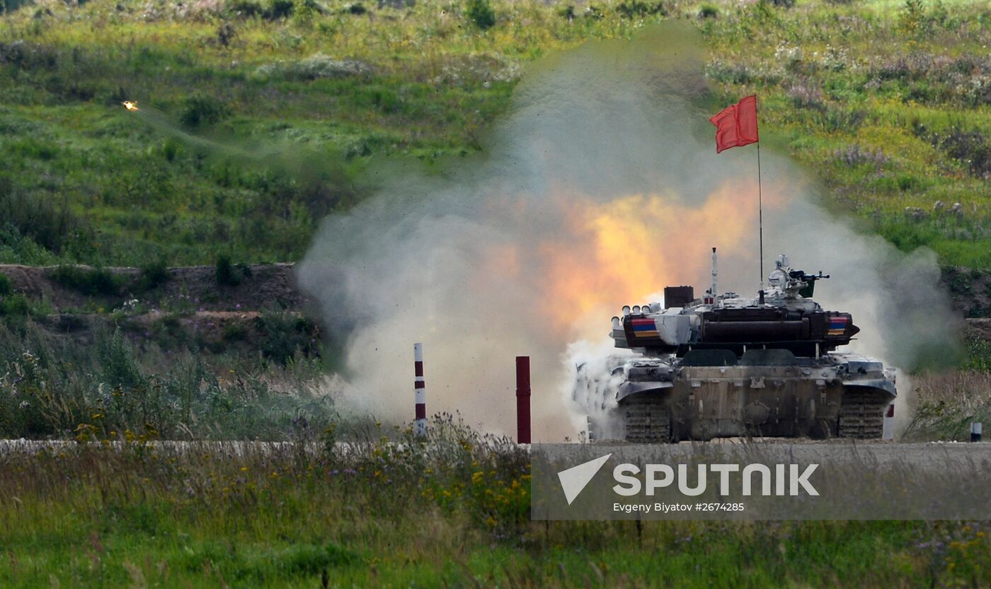 World Tank Biathlon Championship. Individual race