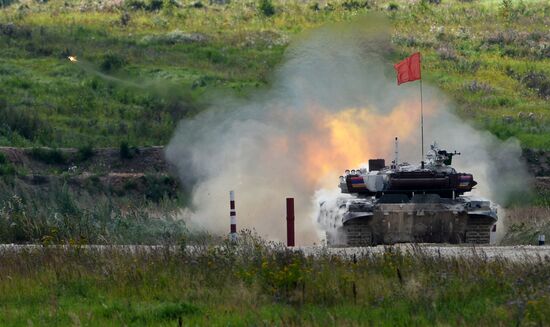 World Tank Biathlon Championship. Individual race