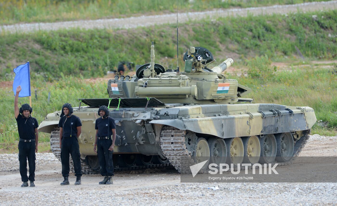World Tank Biathlon Championship. Individual race
