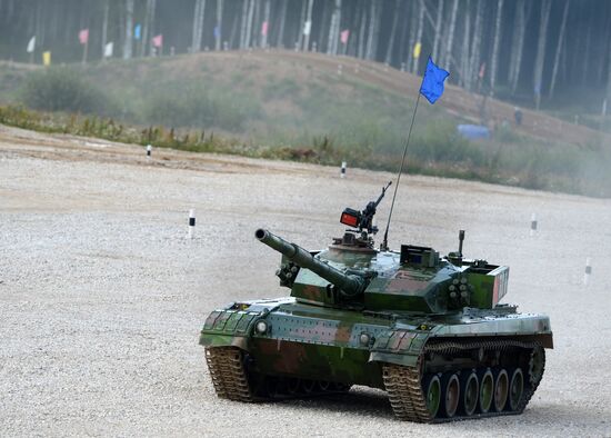 World Tank Biathlon Championship. Individual race