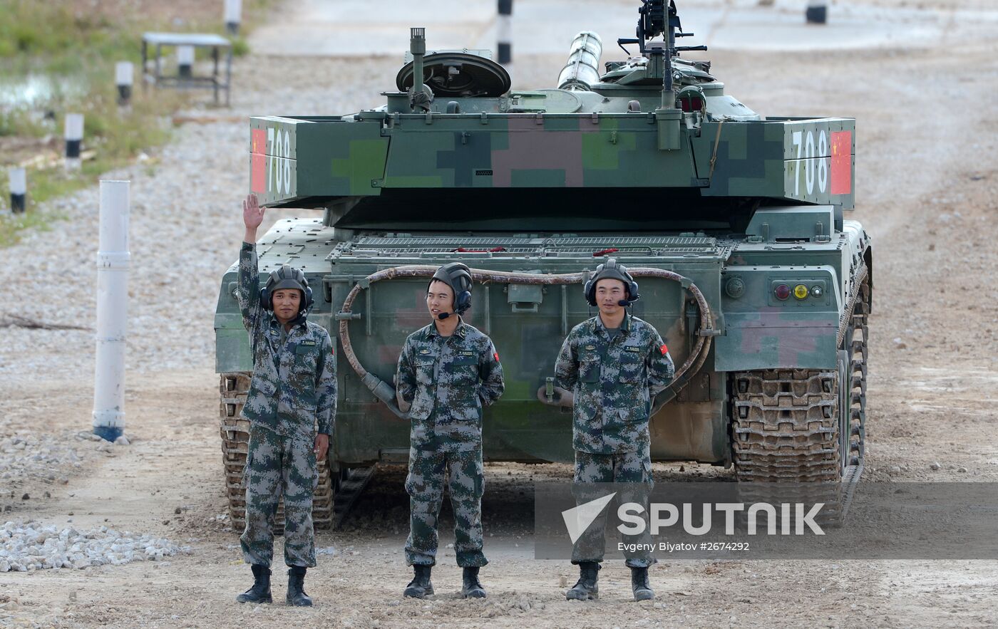 World Tank Biathlon Championship. Individual race