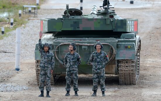 World Tank Biathlon Championship. Individual race