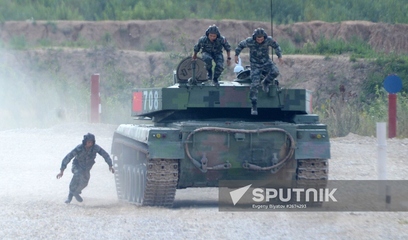 World Tank Biathlon Championship. Individual race