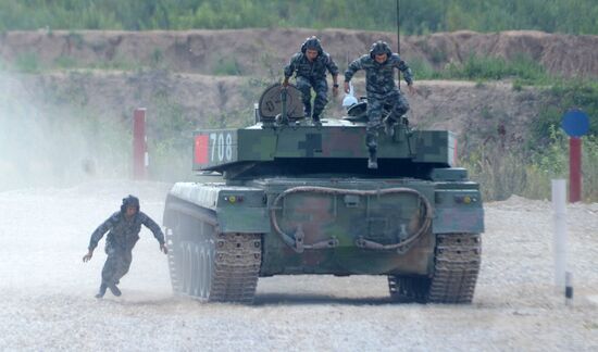 World Tank Biathlon Championship. Individual race