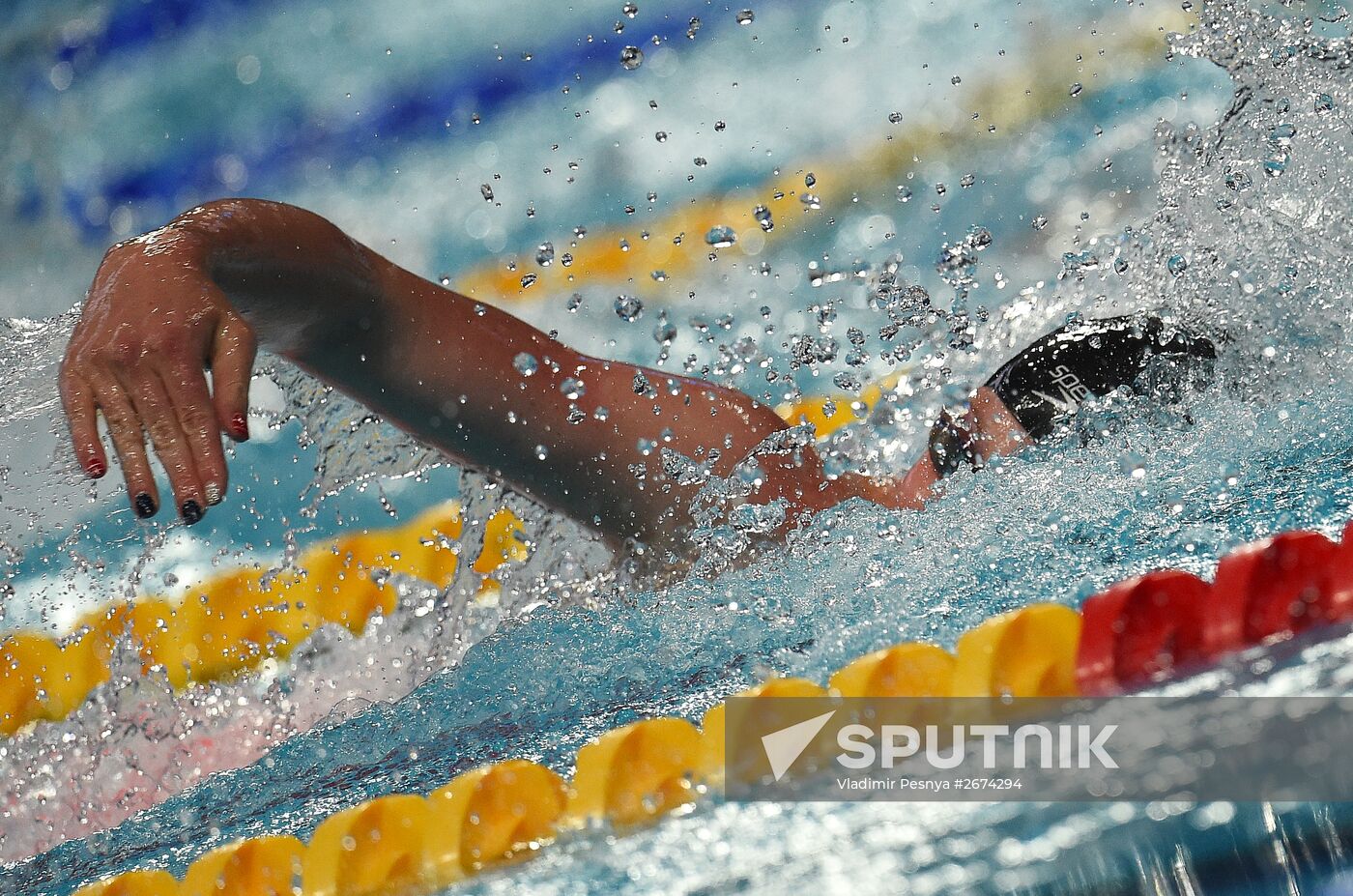 2015 FINA World Championships. Swimming. Day Four. Evening session