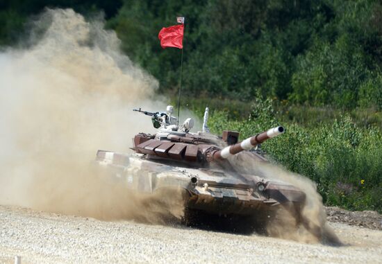 World Tank Biathlon Championship. Individual race