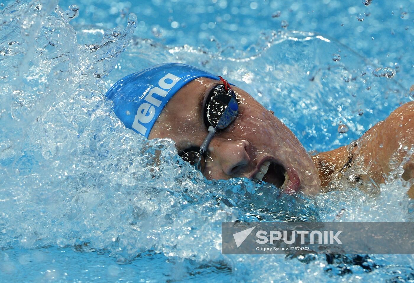 2015 FINA World Championships. Swimming. Day Four. Evening session