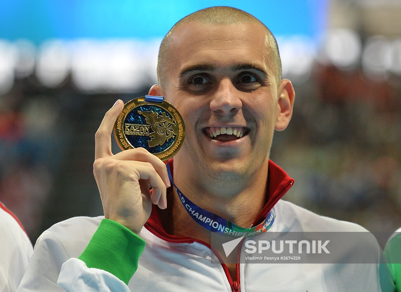 2015 FINA World Championships. Swimming. Day Four. Evening session