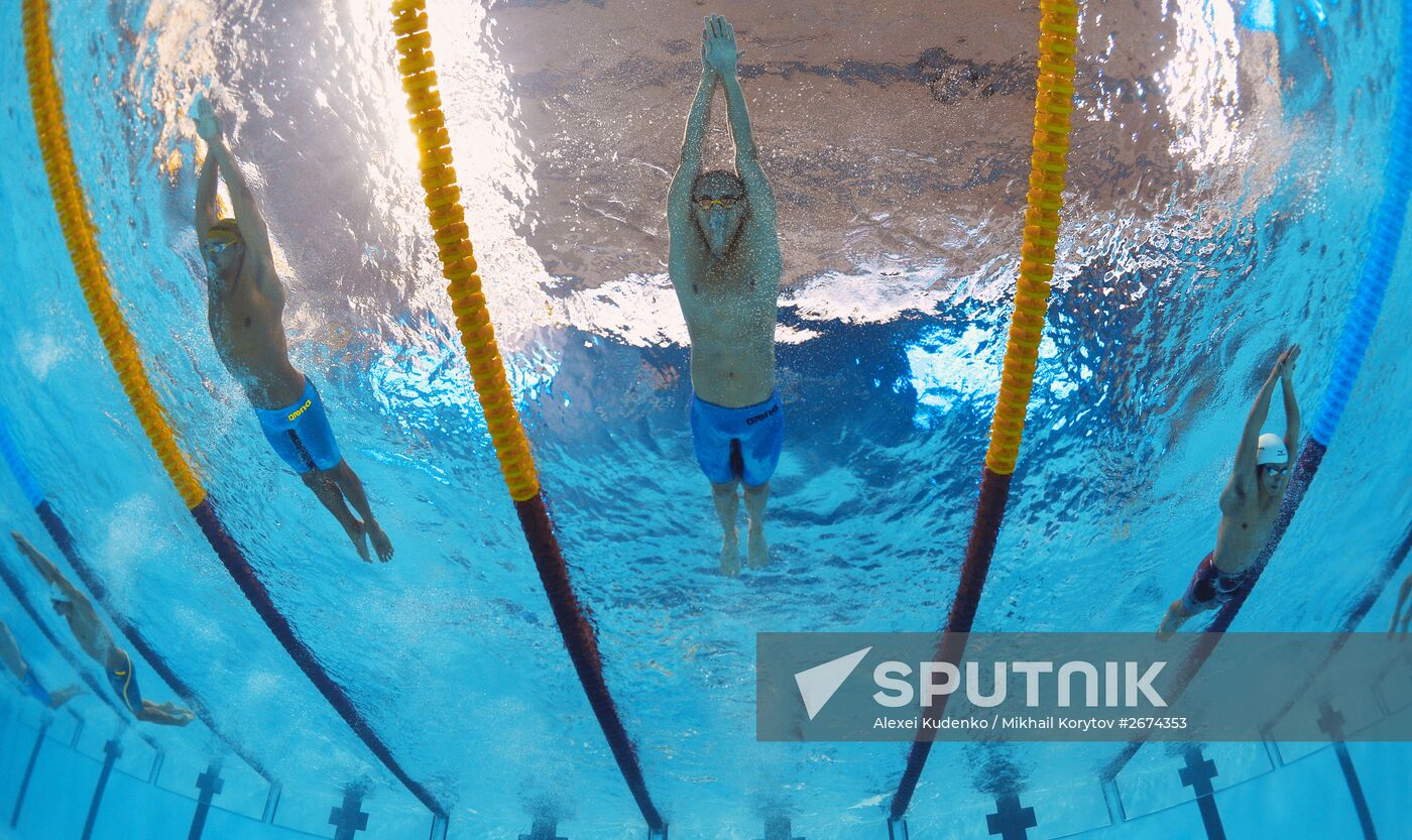 2015 FINA World Championships. Swimming. Day Four. Evening session