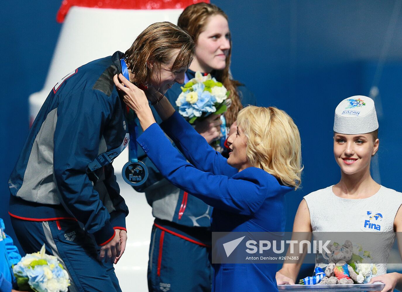 2015 FINA World Championships. Swimming. Day Four. Evening session