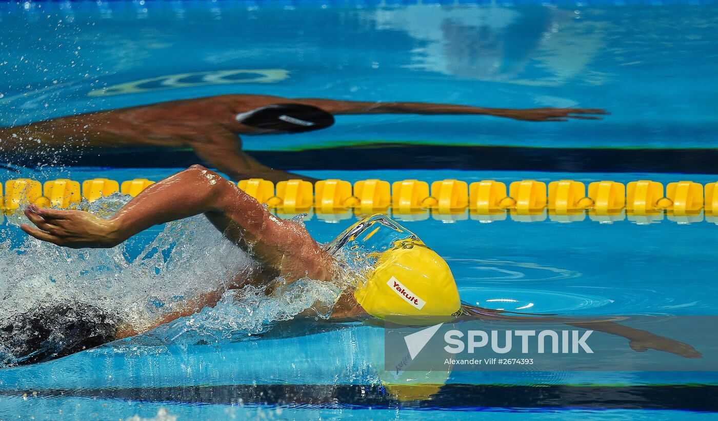 2015 FINA World Championships. Swimming. Day Four. Evening session