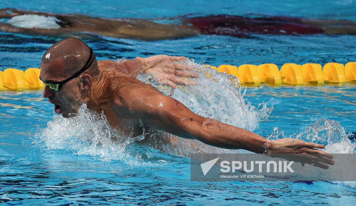 2015 FINA World Championships. Swimming. Day Four. Evening session