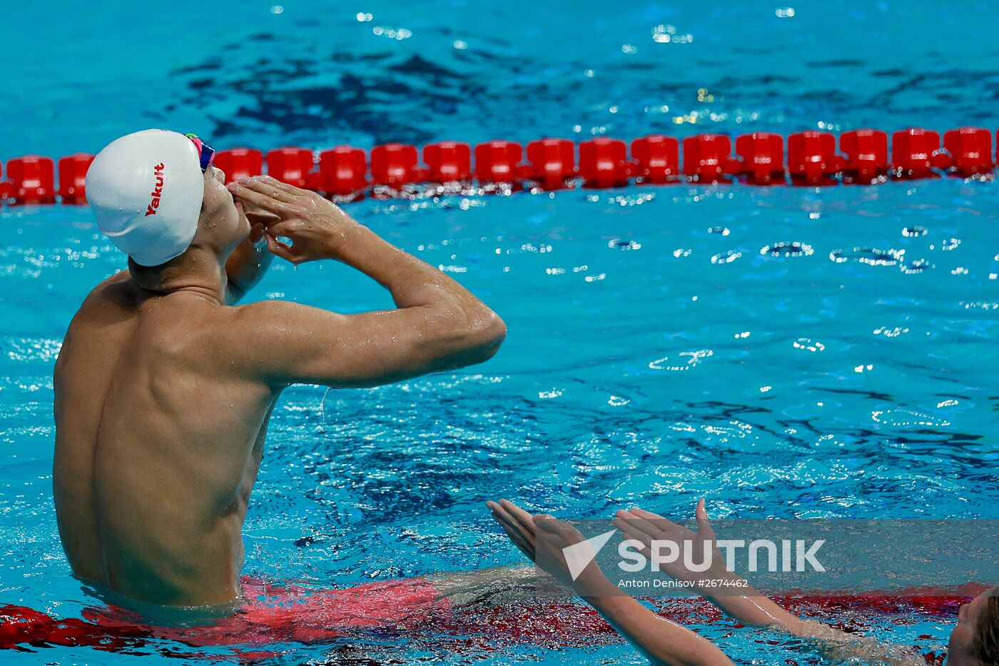 2015 FINA World Championships. Swimming. Day Four. Evening session