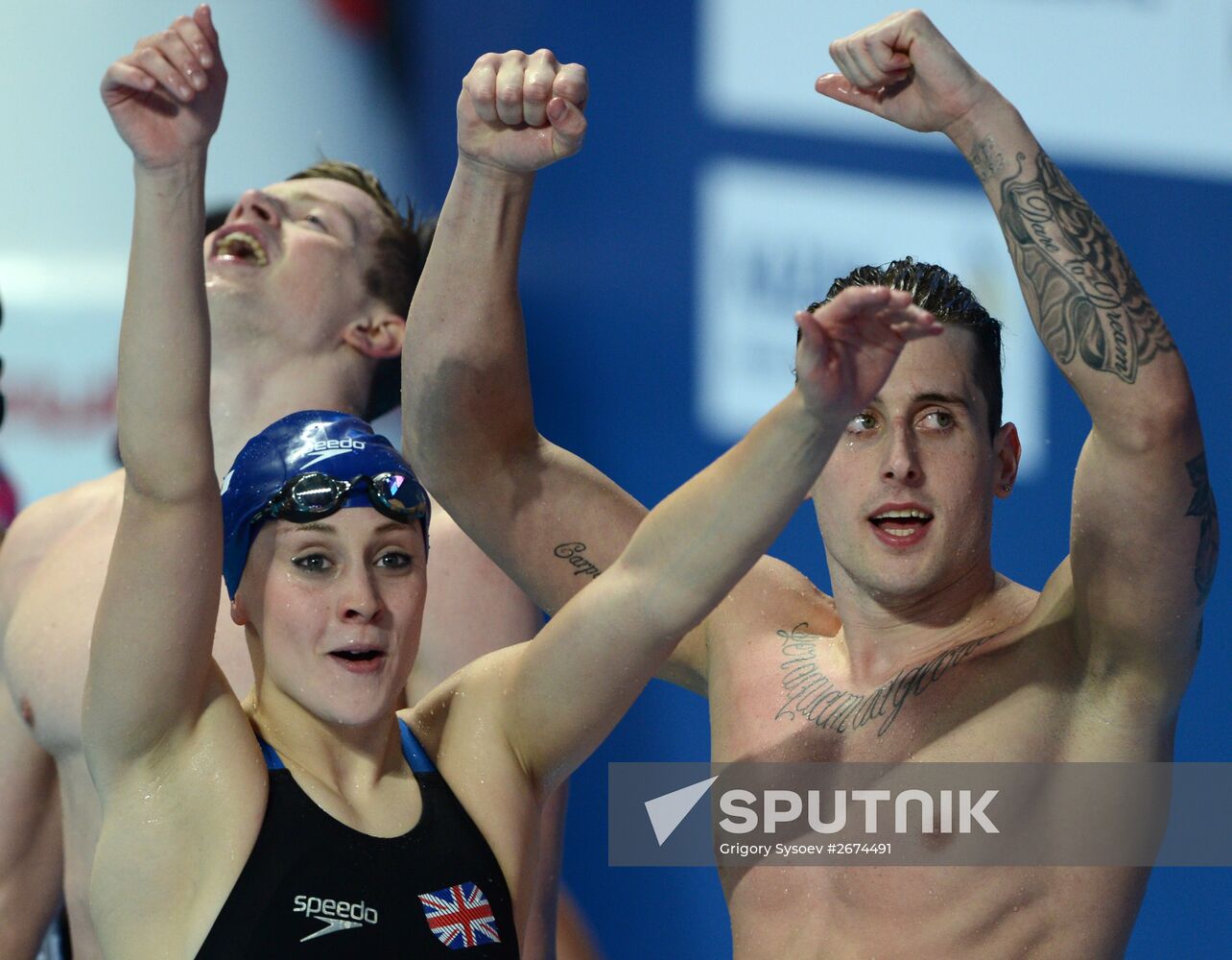 FINA World Championships 2015. Swimming. Day Four. Evening Sessionn