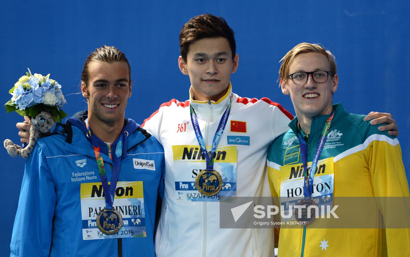 FINA World Championships 2015. Swimming. Day Four. Evening Session