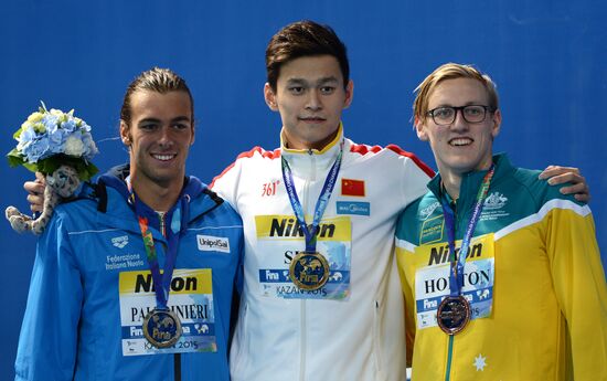 FINA World Championships 2015. Swimming. Day Four. Evening Session