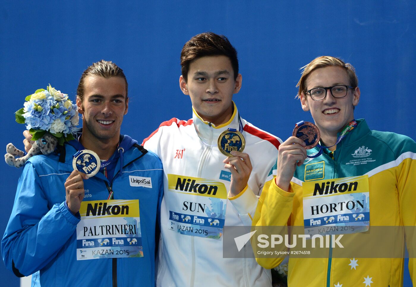 FINA World Championships 2015. Swimming. Day Four. Evening Session