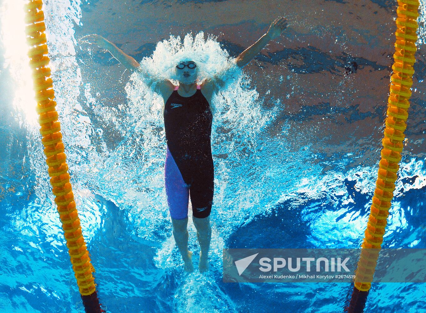 FINA World Championships 2015. Swimming. Day Four. Evening Session