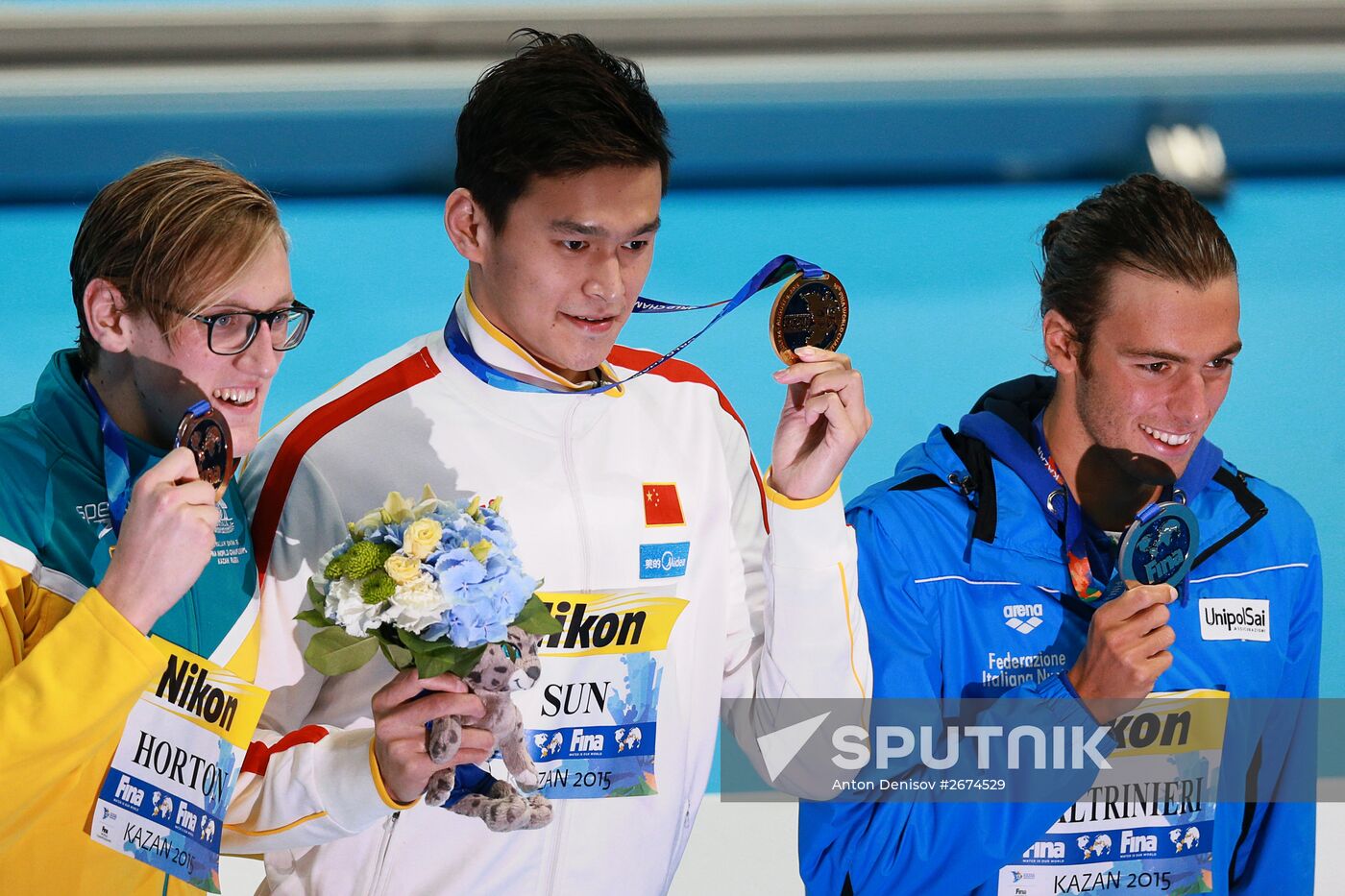 FINA World Championships 2015. Swimming. Day Four. Evening Session