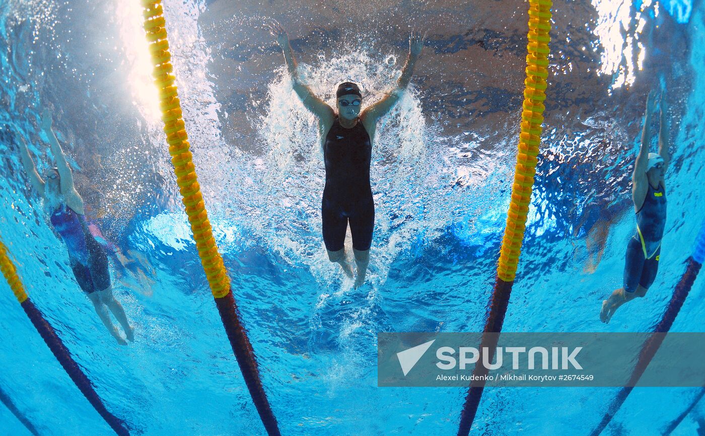 2015 FINA World Championships. Swimming. Day Four. Evening session