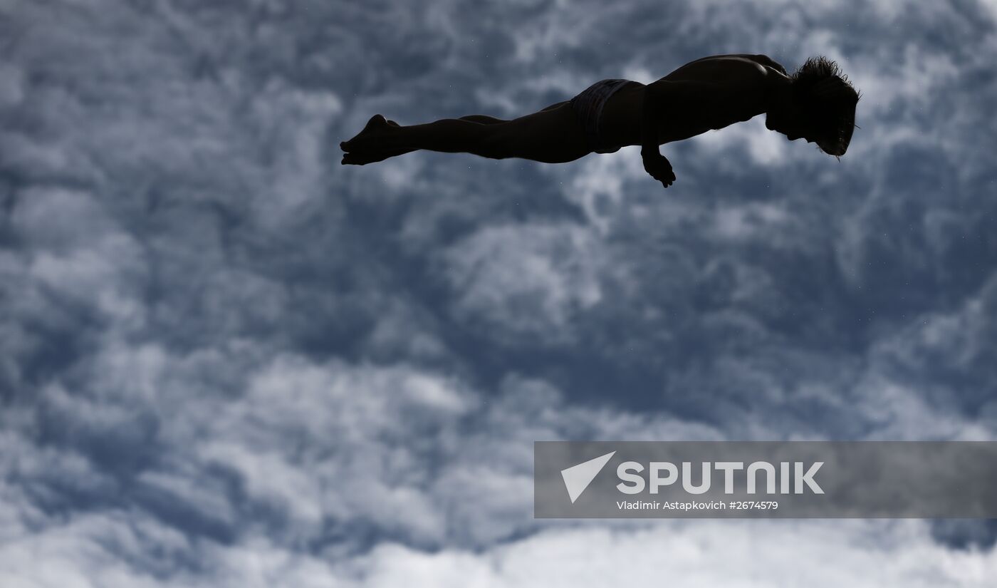 2015 FINA World Championships. High diving. Men. 27m platform. Finals
