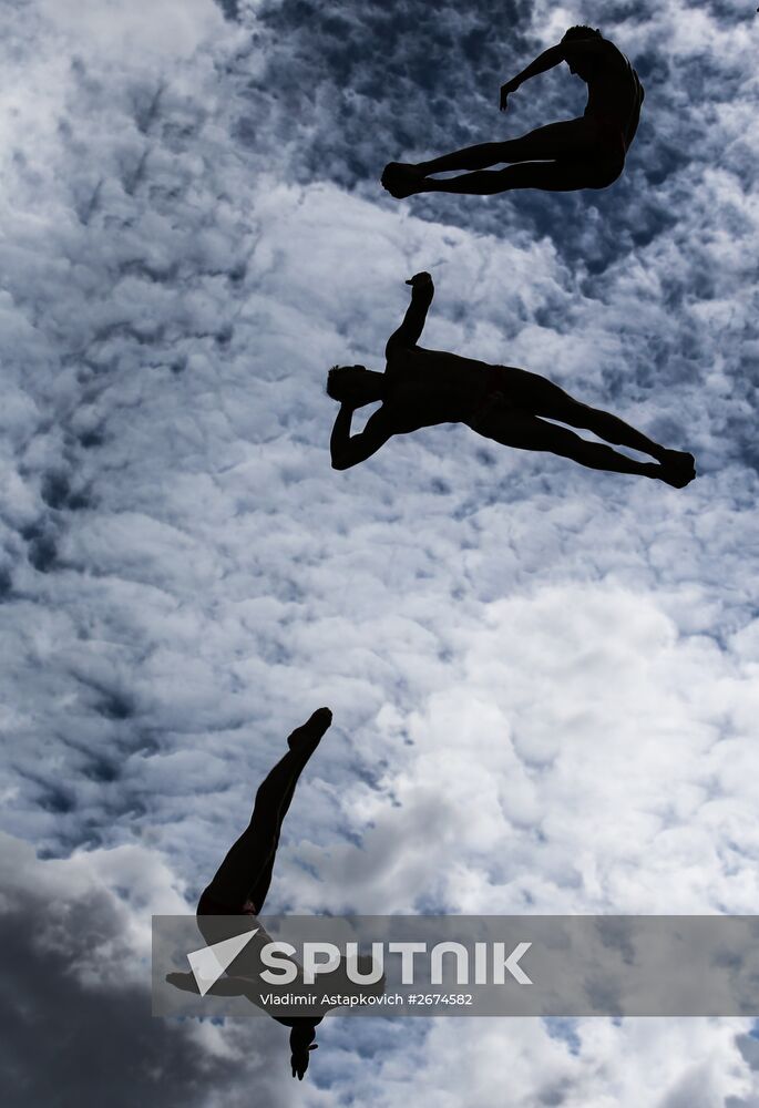 2015 FINA World Championships. High diving. Men. 27m platform. Finals