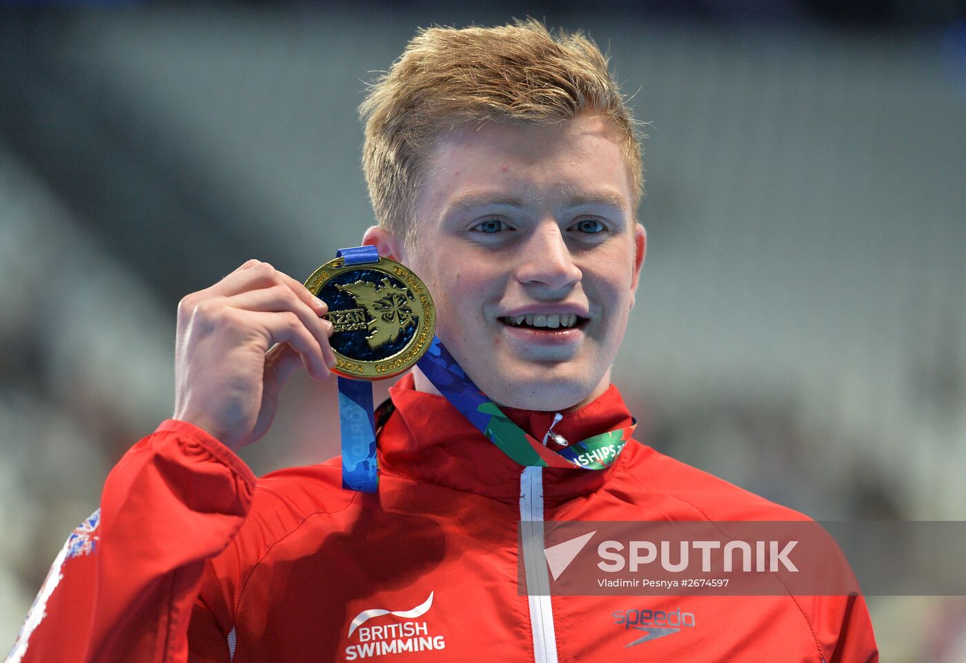 2015 FINA World Championships. Swimming. Day Four. Evening session