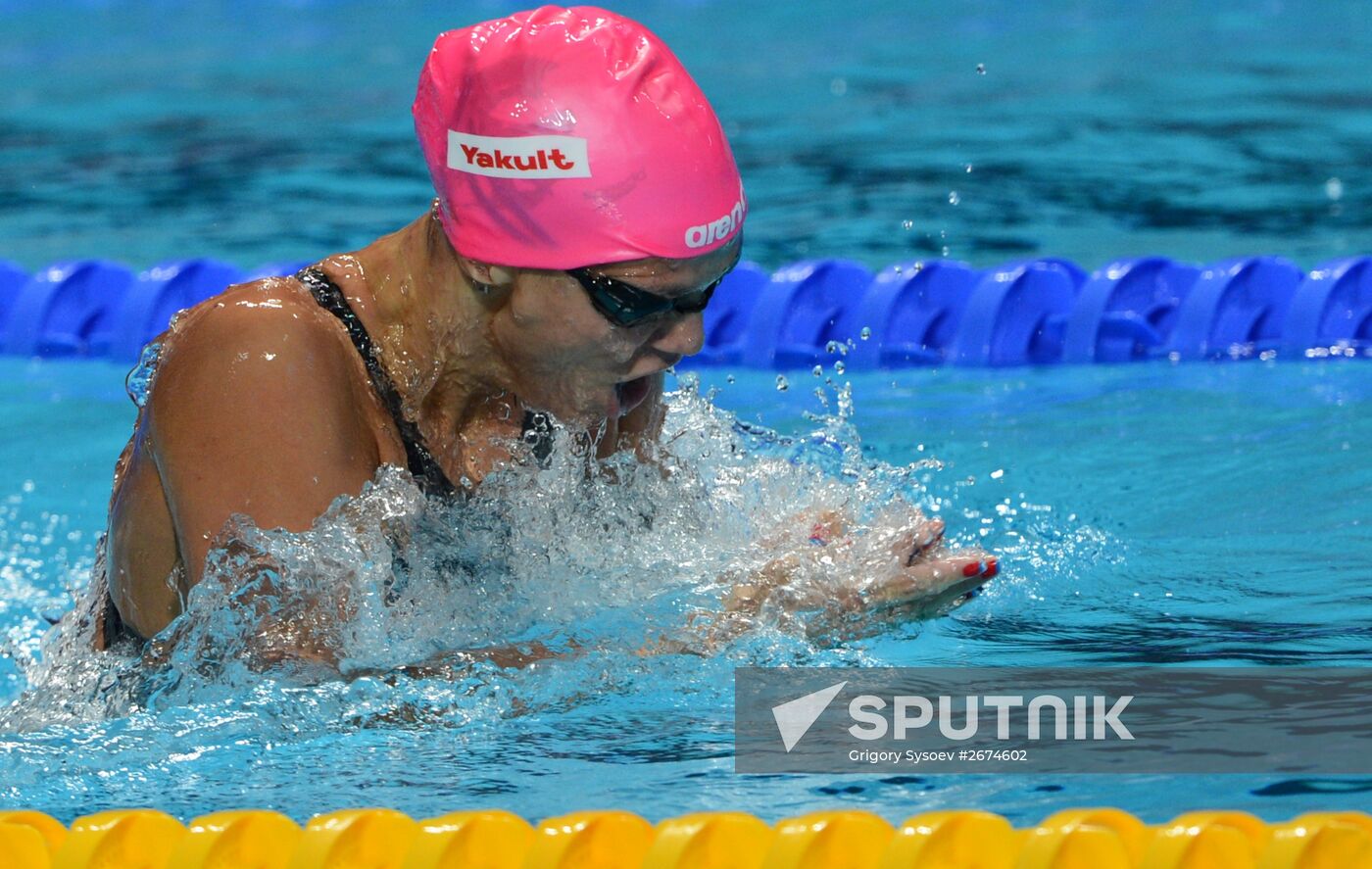 2015 FINA World Championships. Swimming. Day Four. Evening session