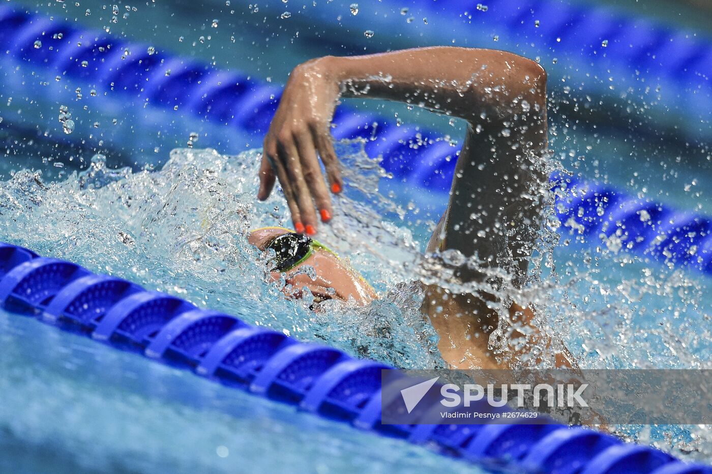 2015 FINA World Championships. Swimming. Day Four. Evening session