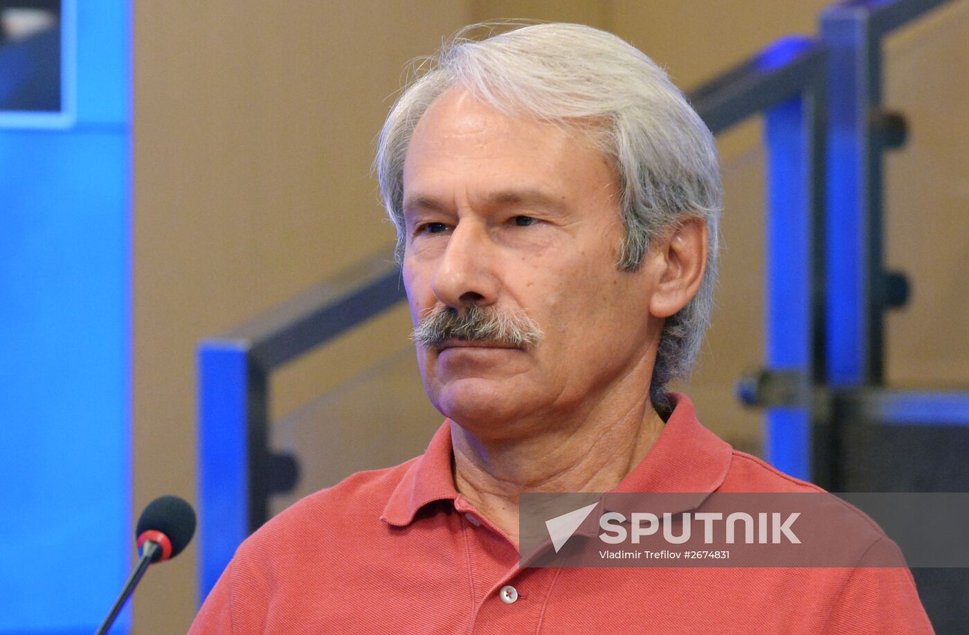 News conference timed to one year's anniversary of death of Andrei Stenin, Rossiya Segodnya photo correspondentA