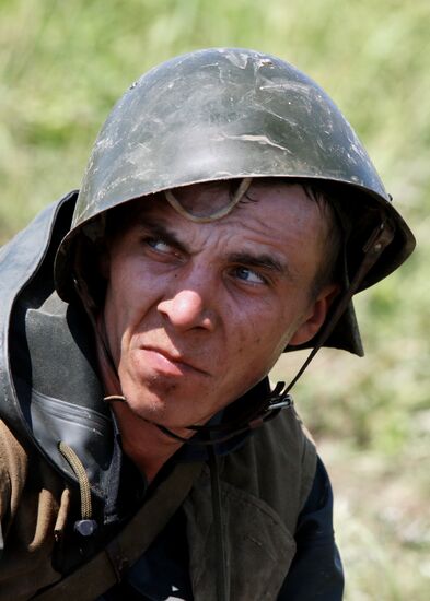 Tank units exercise of 5th Combined Arms Army of Eastern Military District