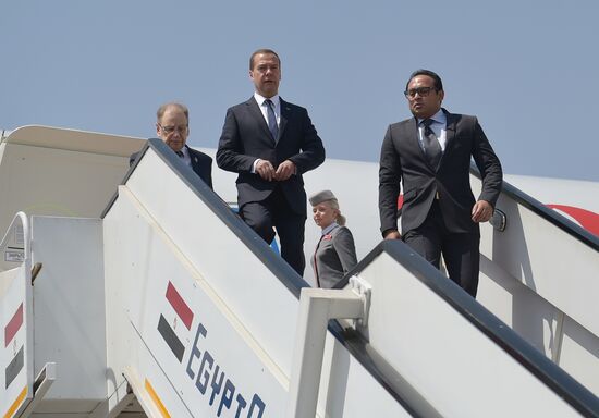 Russian Prime Minister D.Medvedev's visit to Egypt