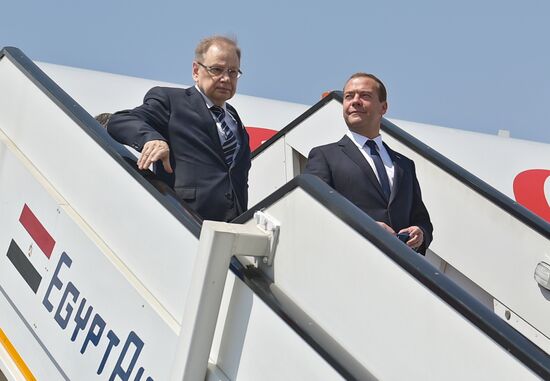 Russian Prime Minister D.Medvedev's visit to Egypt