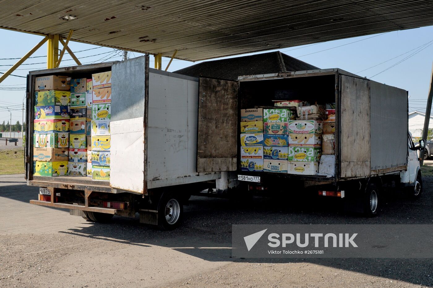 Sanctioned foods destroyed in Russia