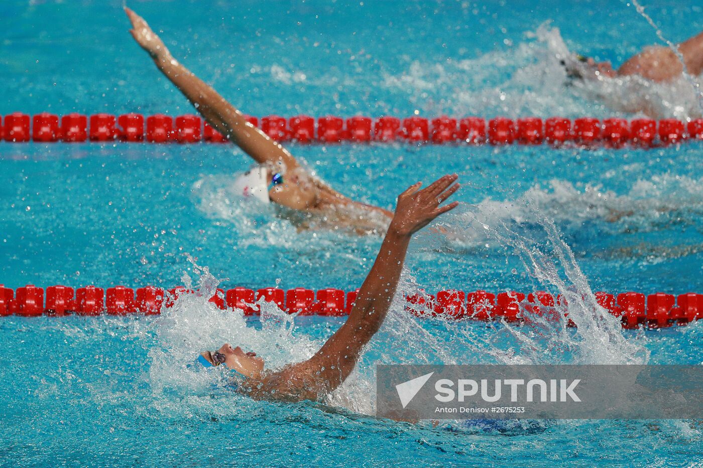 2015 FINA World Championships. Swimming. Day Five. Evening session