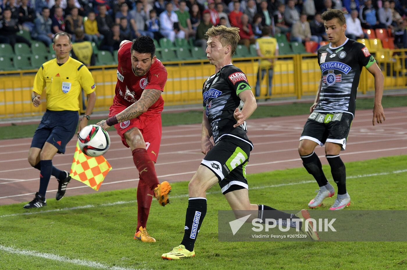 UEFA Europa League. Rubin vs. Sturm Graz