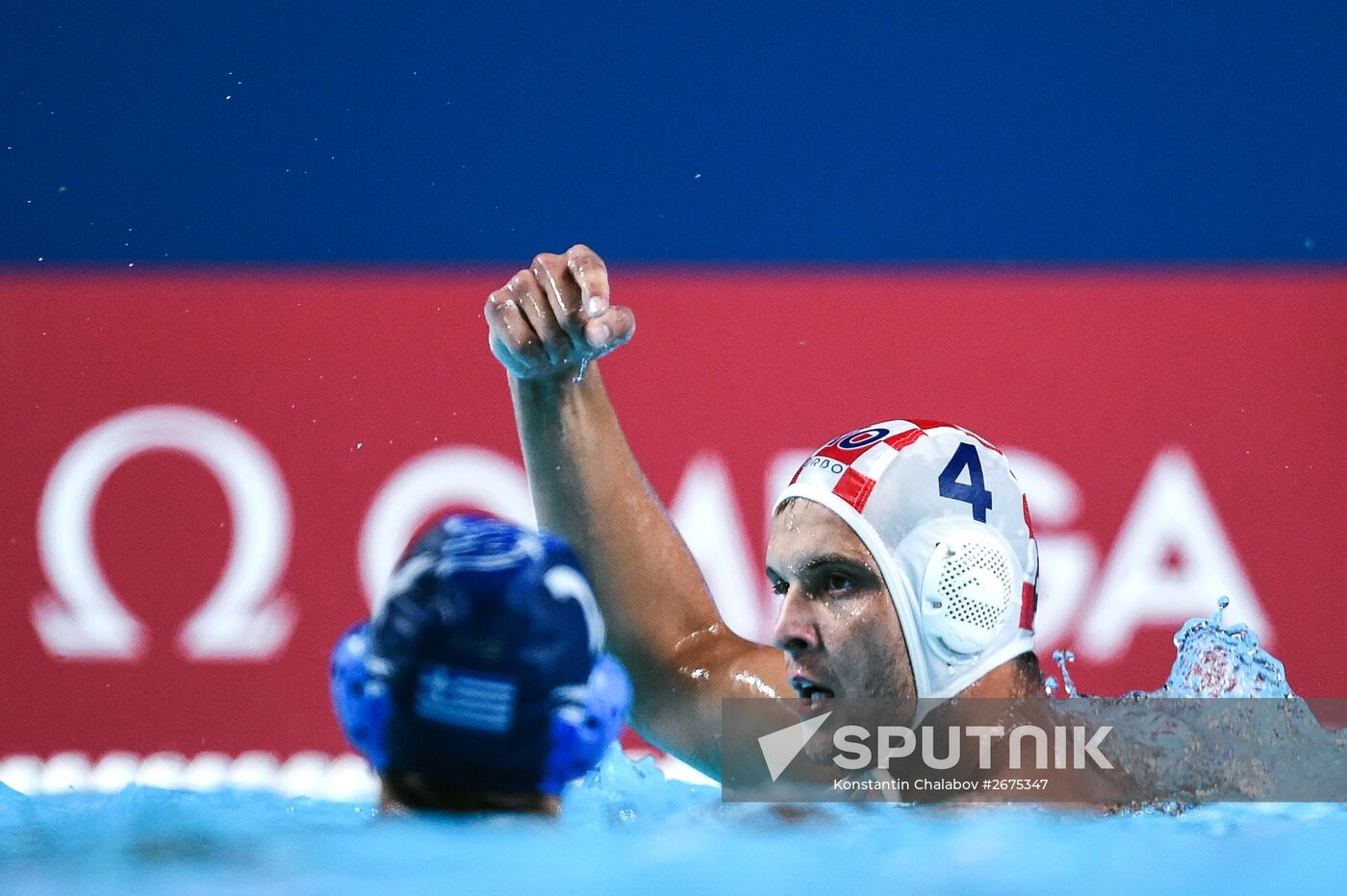 2015 FINA World Championships. Water polo. Men. Croatia vs. Greece