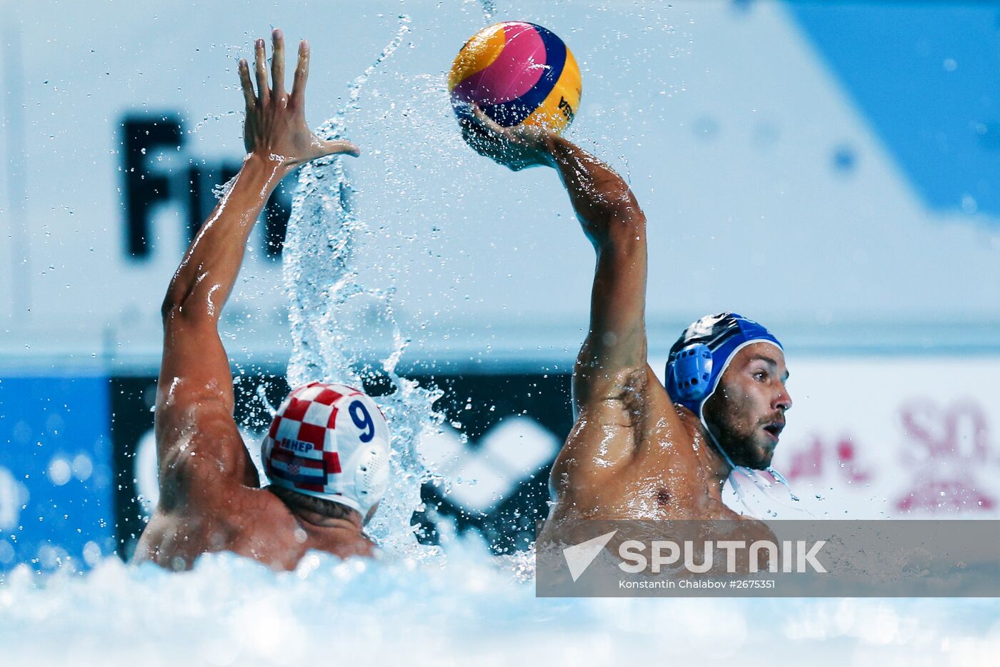2015 FINA World Championships. Water polo. Men. Croatia vs. Greece