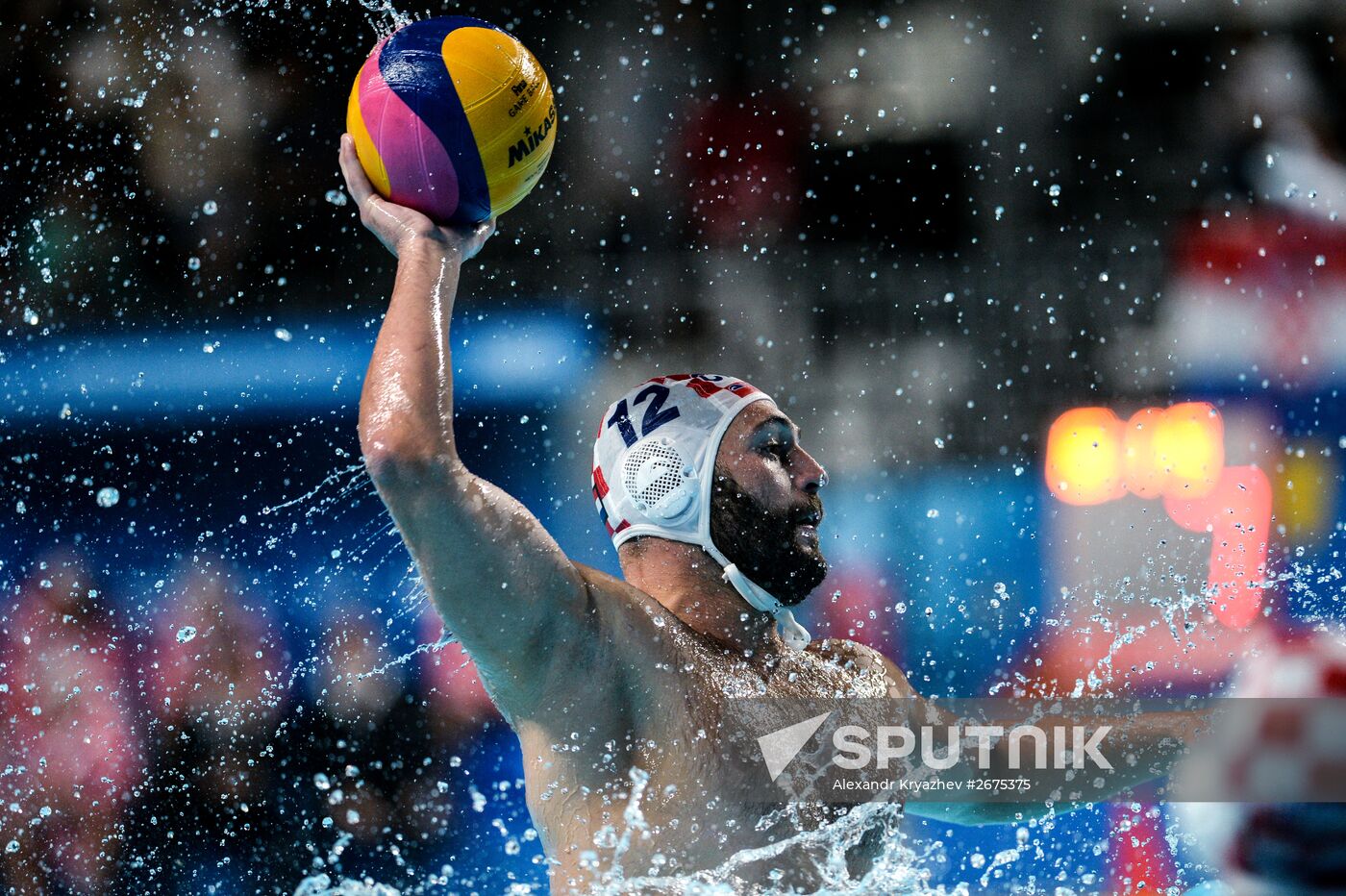 2015 FINA World Championships. Water polo. Men. Croatia vs. Greece