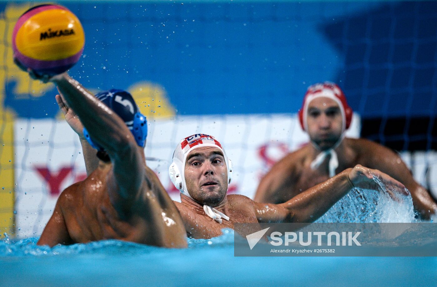 2015 FINA World Championships. Water polo. Men. Croatia vs. Greece