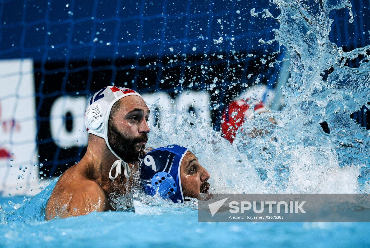 2015 FINA World Championships. Water polo. Men. Croatia vs. Greece