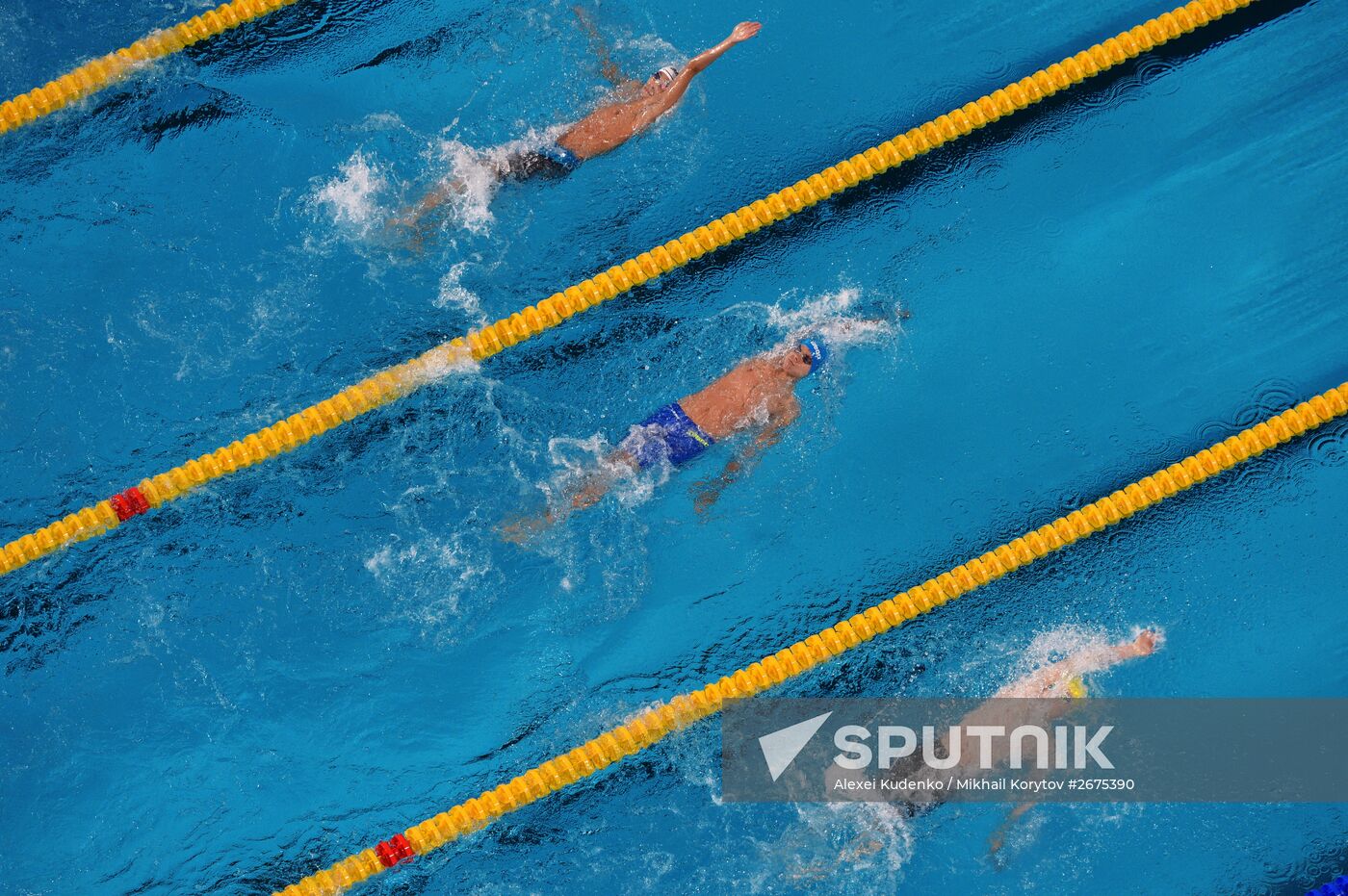 2015 FINA World Championships. Swimming. Day Five. Evening session