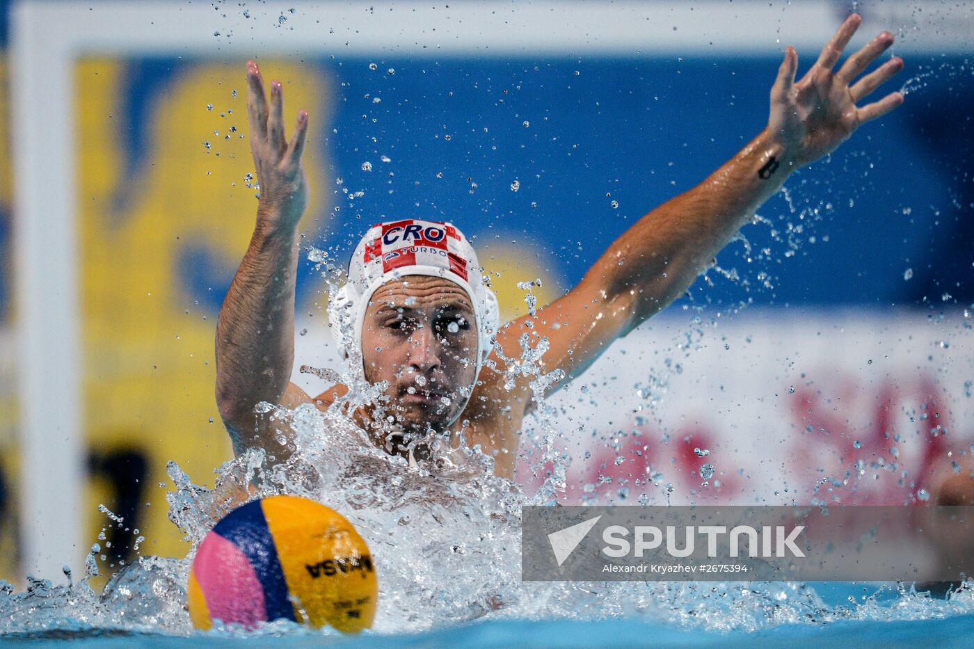 2015 FINA World Championships. Water polo. Men. Croatia vs. Greece