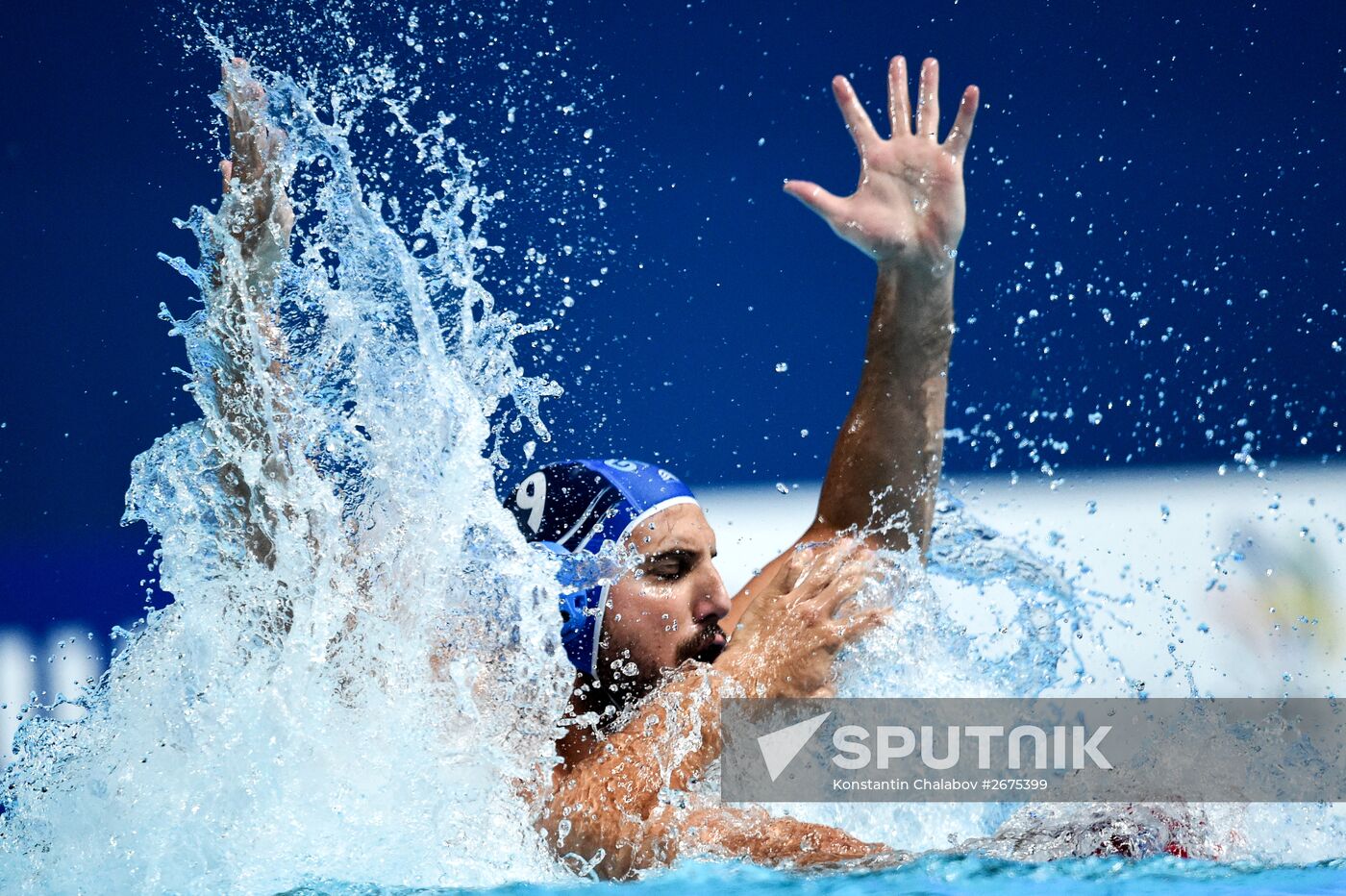 2015 FINA World Championships. Water polo. Men. Croatia vs. Greece