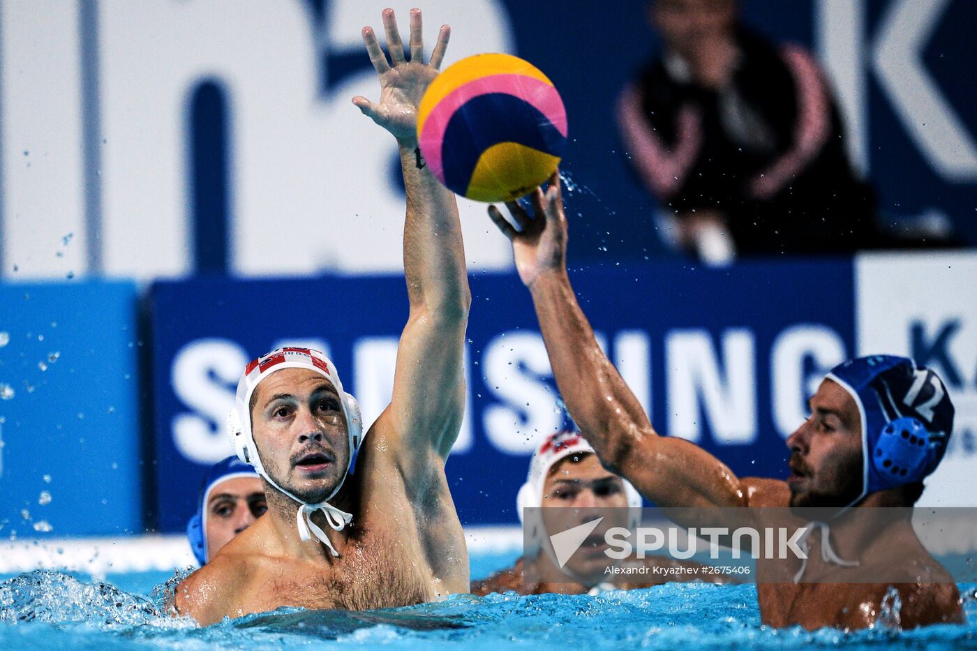2015 FINA World Championships. Water polo. Men. Croatia vs. Greece