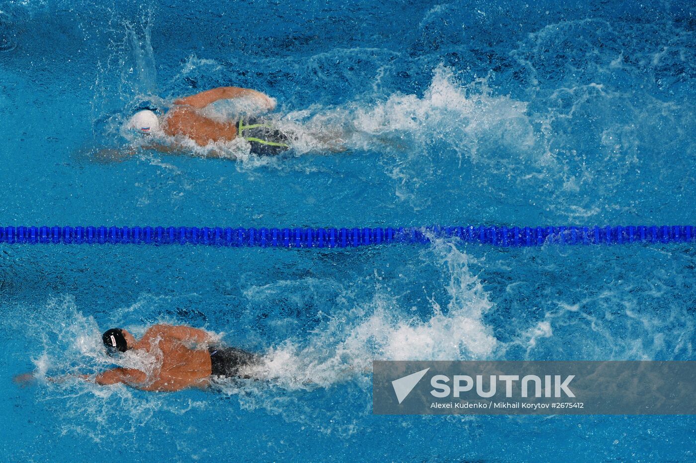 2015 FINA World Championships. Swimming. Day Five. Evening session