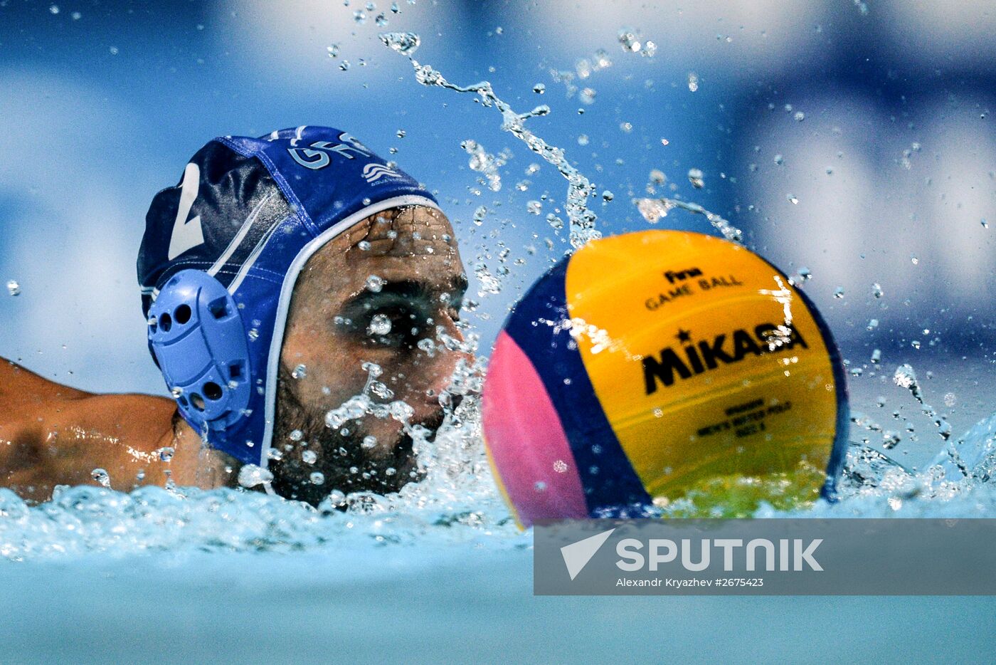 2015 FINA World Championships. Water polo. Men. Croatia vs. Greece